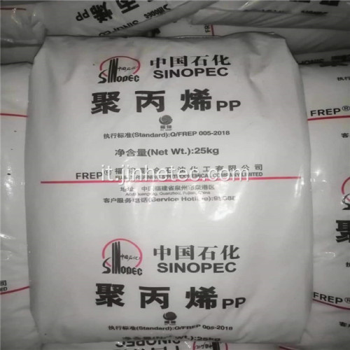 Polimero in polipropilene Sinopec PP di grado filato